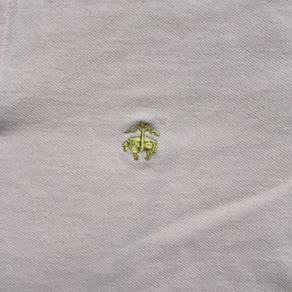 Brooks Brothers Small Slim Fit Pink Polo Shirt - Picture 3 of 12
